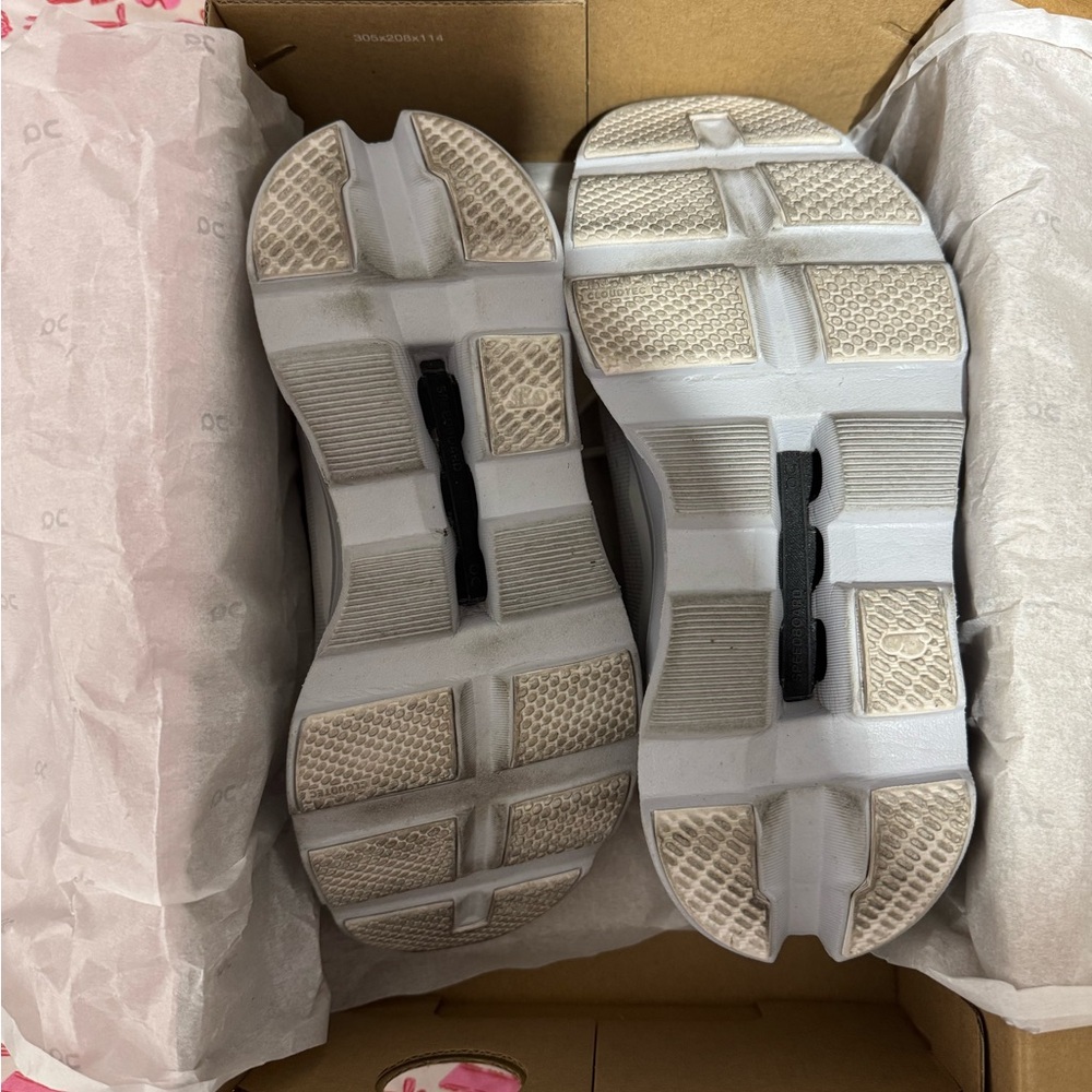 On Cloud Cloudmonster White Sneakers - image 3